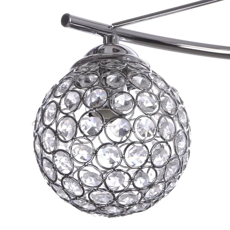 Люстра Brille потолочная молекула E14 40W CH (BR-01382S/5) - фото 2