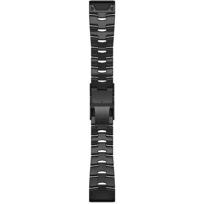 Ремінець Garmin Fenix 6X 26 мм QuickFit Carbon Gray DLC Titanium Band 010-12864-09 - фото 2