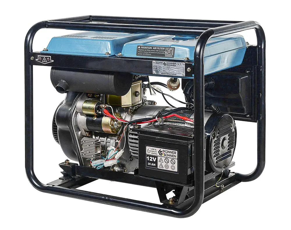 Генератор дизельний Konner&Sohnen 5/5.5 кВт KS 6100HDE - фото 5
