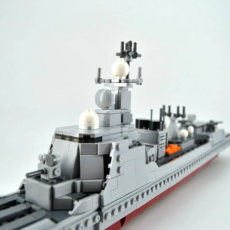 Конструктор XingBao Ракетний Есмінець 052D ВМС Китаю 1359 Деталей - фото 6