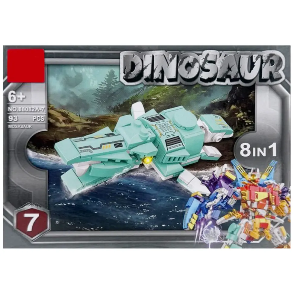 Дитячий конструктор "Dinosaur" 88082A-7, 93 деталі