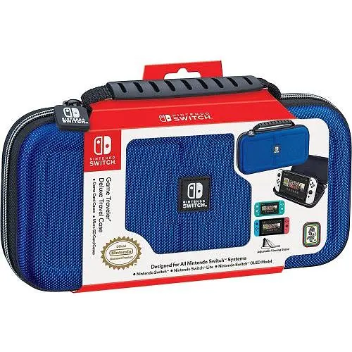 Чехол Nintendo Deluxe Travel Case Blue (Nintendo Switch, Switch Lite, Switch OLED model) - фото 2