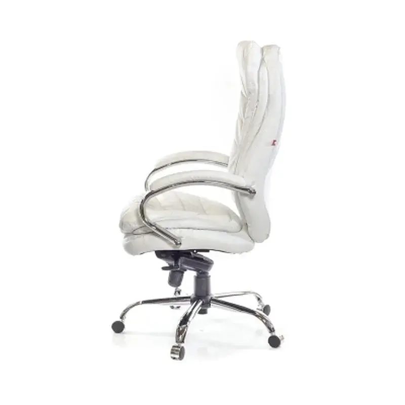 Офісне крісло Аклас Валенсія Soft CH MB Білий (Шкіра Lux LC-W) (10076462) - фото 3