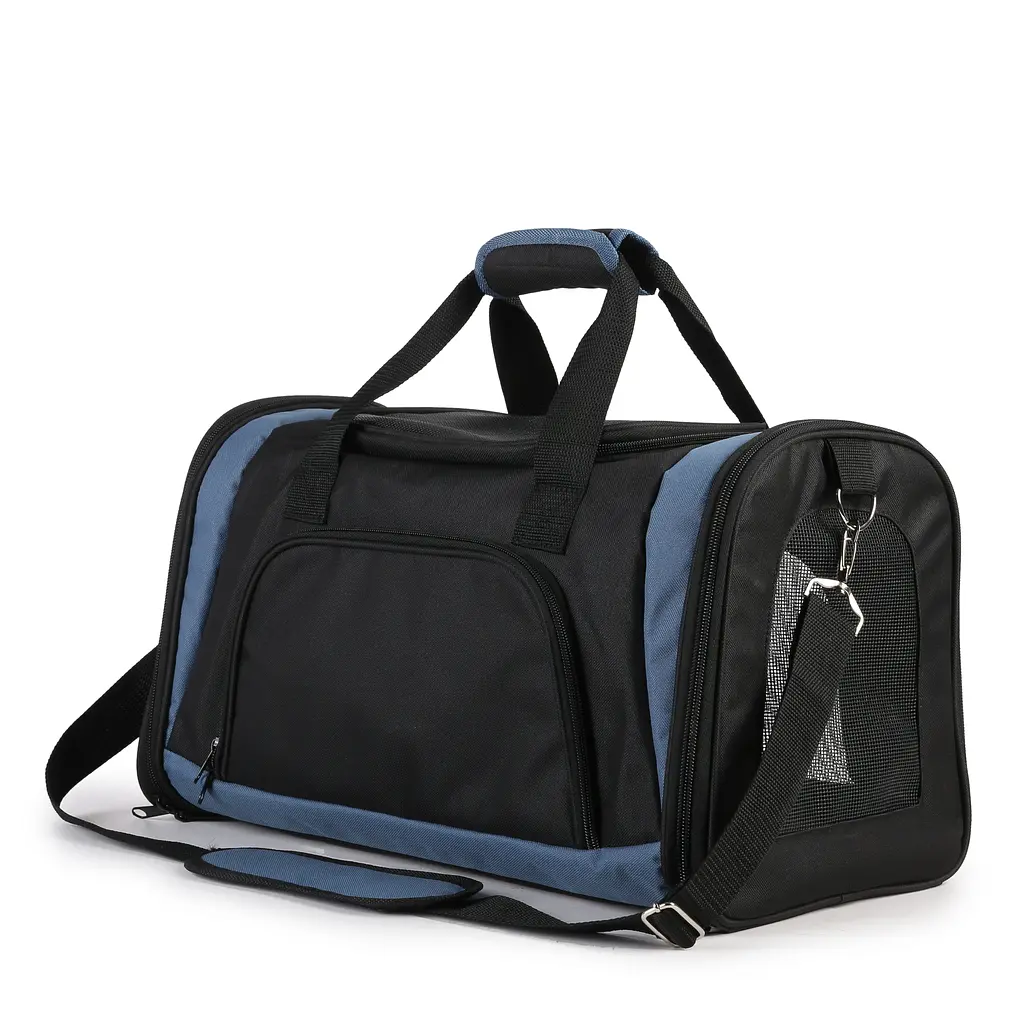 Сумка-переноска для домашніх тварин SenFul Sport Pet Carrier SBC5166 з м'якими боковинами - фото 2