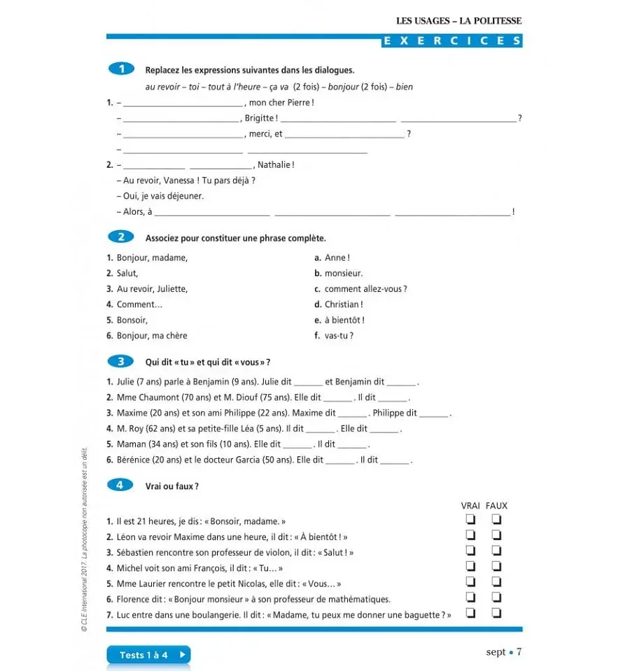 Vocabulaire progressif du français. Niveau débutant A1 + CD + App-web - фото 4