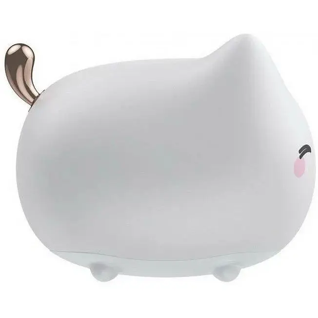 Ночник Baseus Cute Series Kitty Silicone Night light White [DGAM-A02] [59475] - фото 3