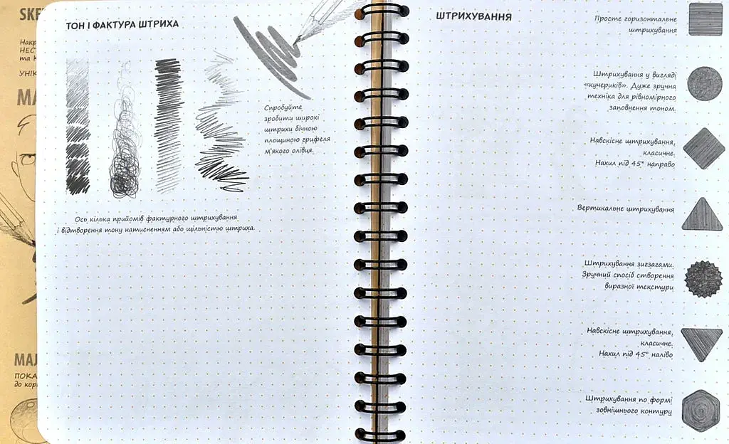 Скетчбук ОКО Sketch Book Скетчбук Рисуем персонажей экспресс курс на украинском O SB PA - фото 3
