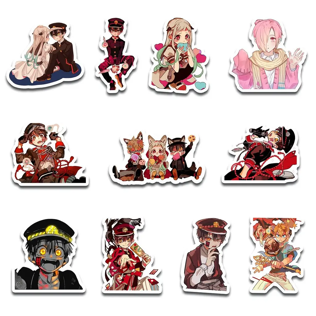 Стікерпак GeekLand Jibaku Shounen 45 штук (SP JS 01) - фото 2