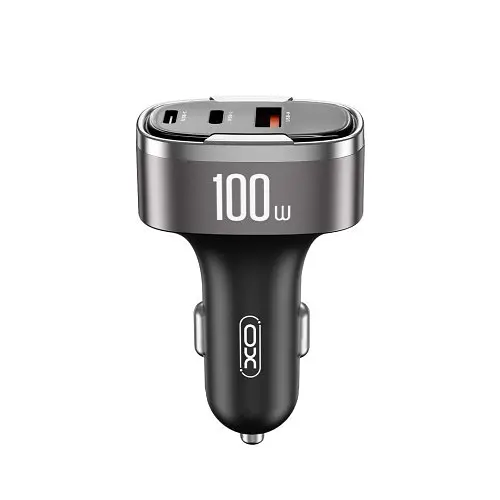 Автомобільний зарядний пристрій XO CC61 output intelligent car charger 100W