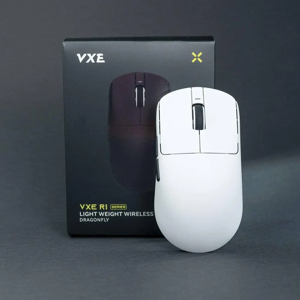 Мишка ігрова бездротова VXE R1 SE+ WHITE - фото 4