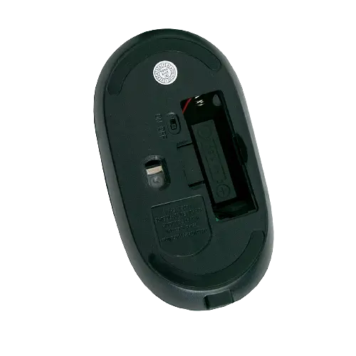 Клавіатура бездротова з мишкою UKC WI 1214 чорна чорна (WI 1214_601) - фото 3