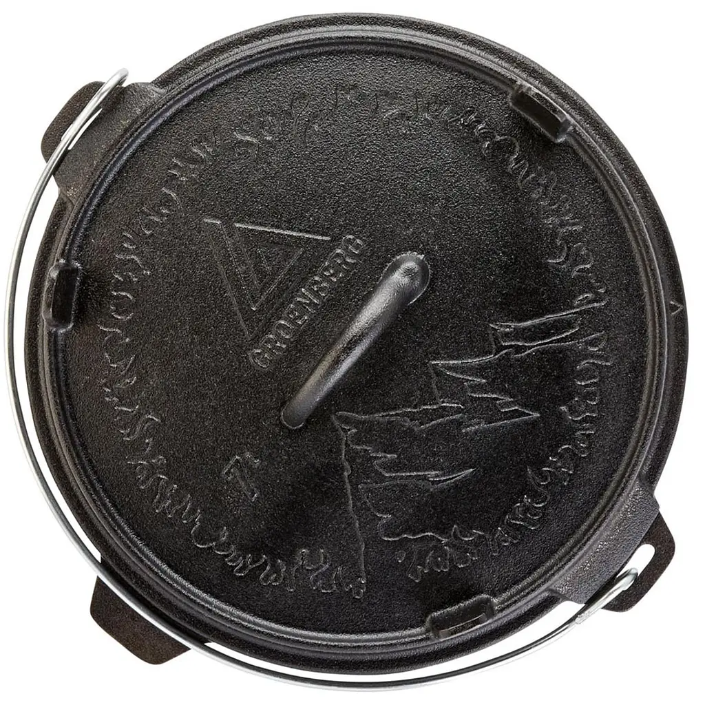 Казан з кришкою Groenberg Askja Pot 30 cm / 7 L Black (266017) - фото 4
