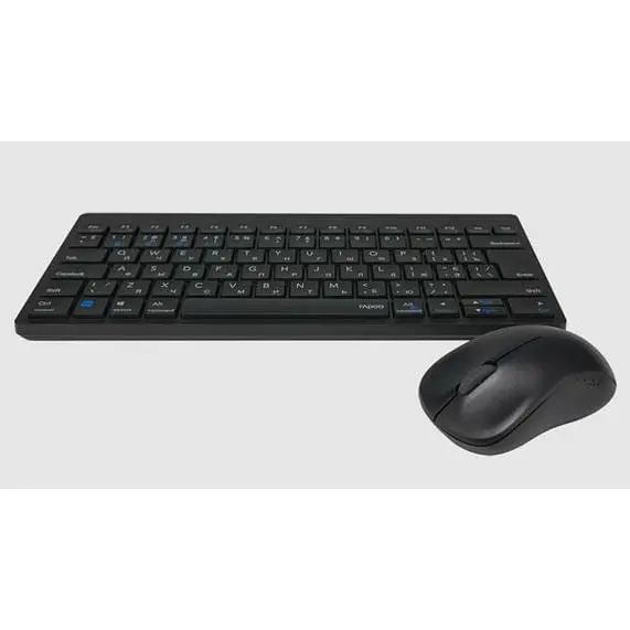 Комплект бездротовий Rapoo 8000M Black - фото 3