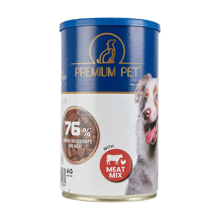 Вологий корм для собак Premium Pet м'ясні шматочки асорті в соусі 1.24 кг - фото 2