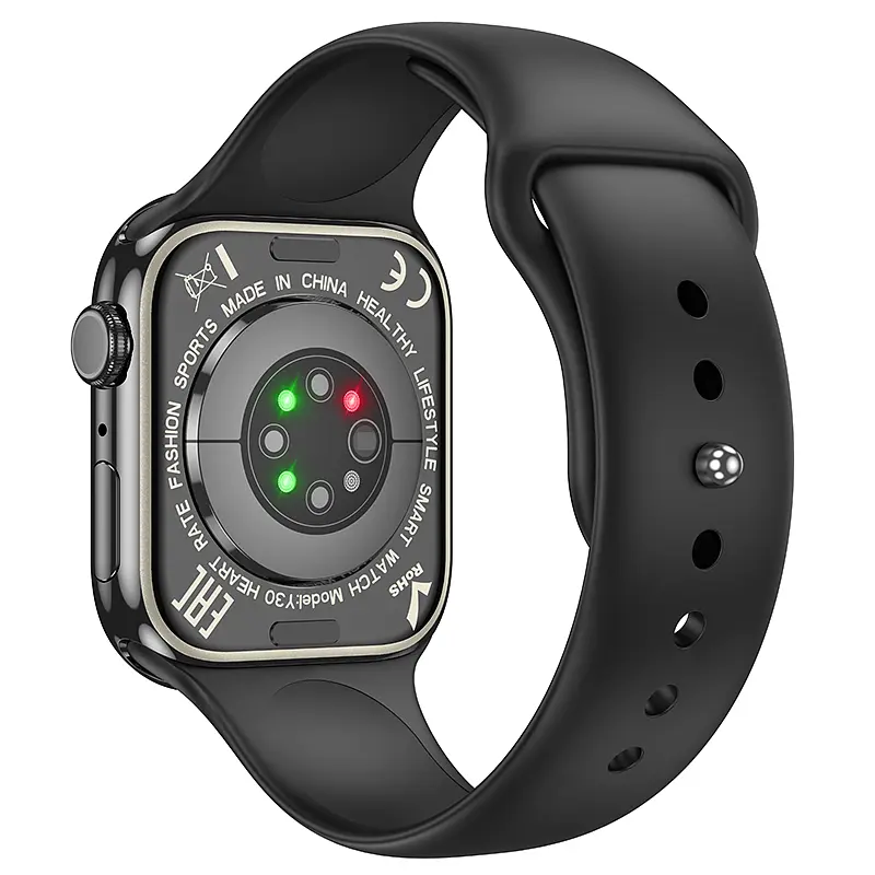 Смарт-годинник Hoco Y30 50mm, 230 mAh, IP67 Smart sports watch (call version) Black (6942007648950) - фото 3