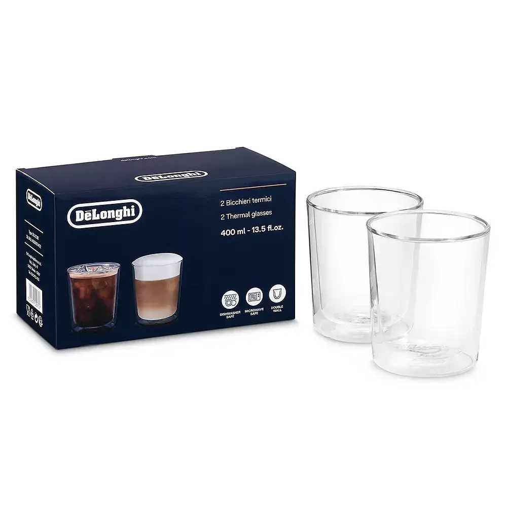 Набір склянок Delonghi DLSC318 DRINKS (2шт) 400 мл - фото 2