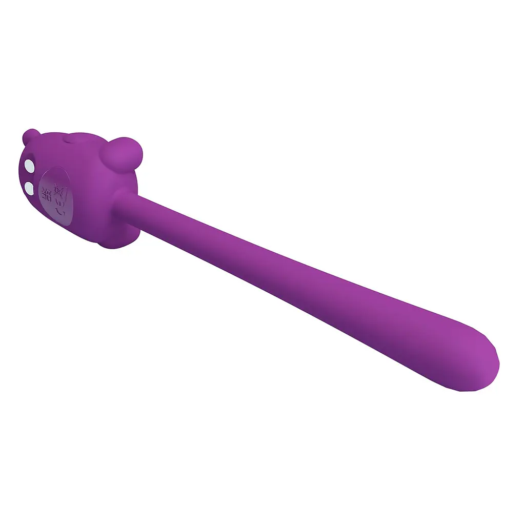 Вібратор Pretty Love Cute Bear Purple, 7 vibration functions - фото 8