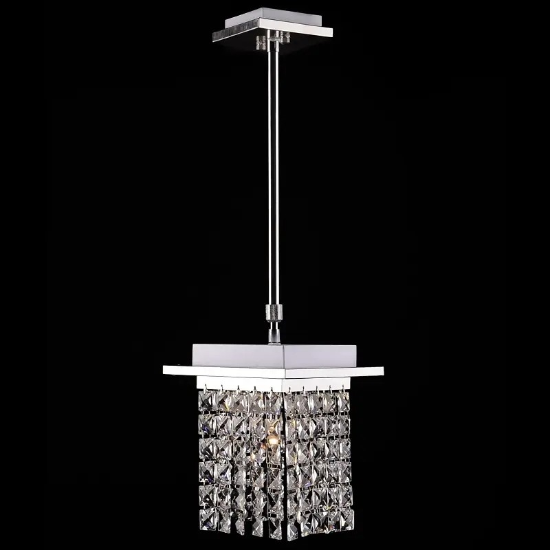 Люстра Brille галогенная в спальню G4 20W CH (BR-01282S/1) - фото 2