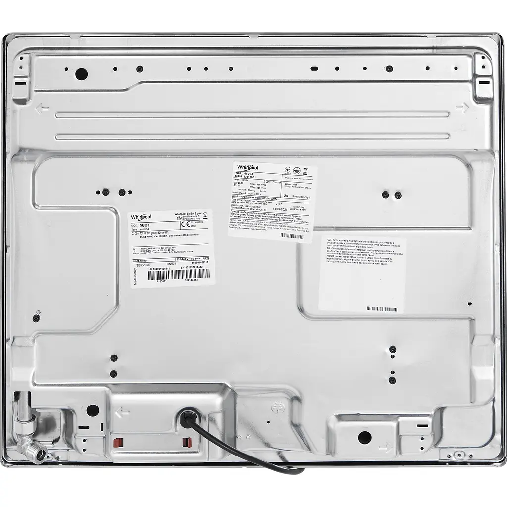 Газова варильна поверхня Whirlpool TKRL650IX [138087] - фото 9