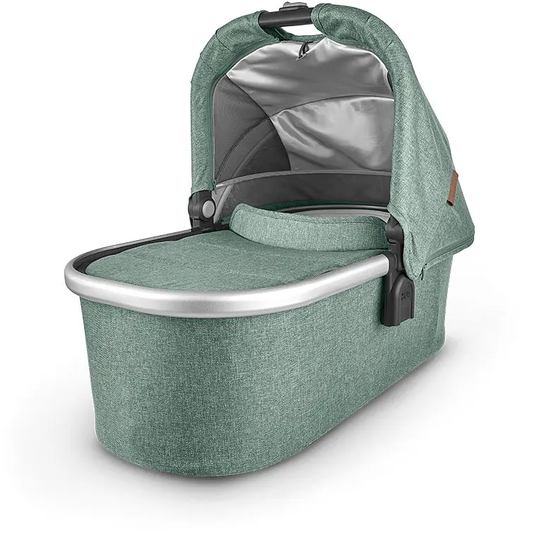 Універсальна коляска 2 в 1 UPPAbaby CRUZ 2, EMMETT (зелений меланж/срібляста рама/руда шкіра) - фото 11