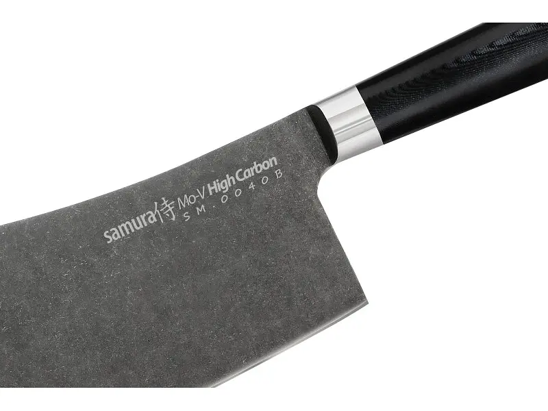 Кухонний ніж SAMURA MO-V Stonewash (SM-0040B) - фото 6