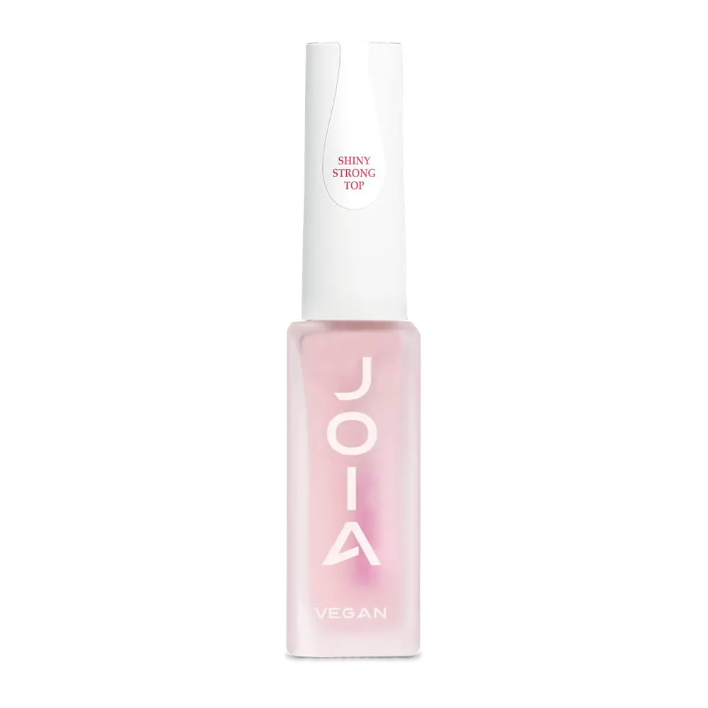 Блискуче довготривале топове покриття для лаку Shiny Strong Top JOIA vegan 8 мл