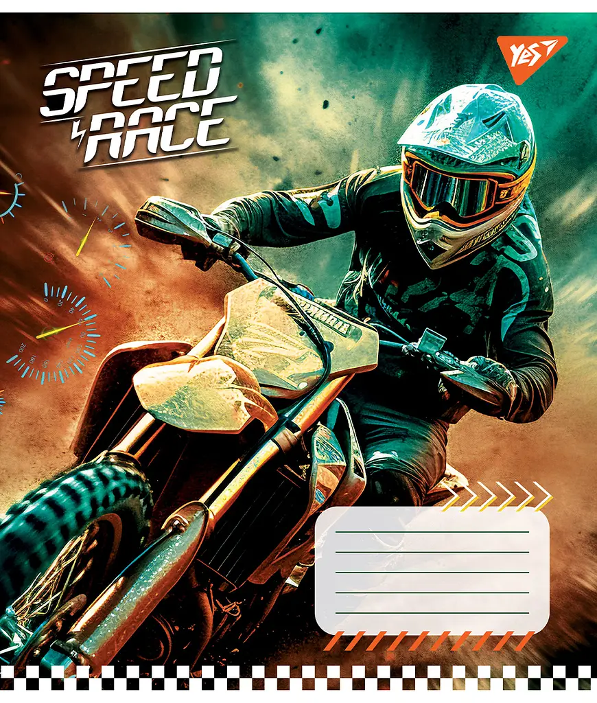 Набор тетрадей Yes Speed race А5 в клетку 36 листов 15 шт. (767337) - фото 5