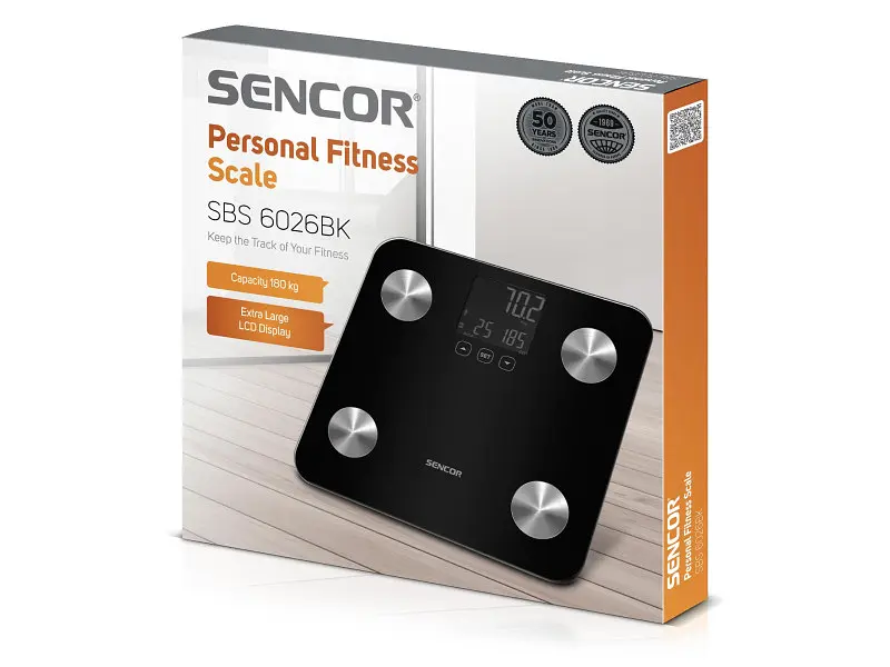 Ваги підлогові електронні Sencor SBS 6026BK - фото 8
