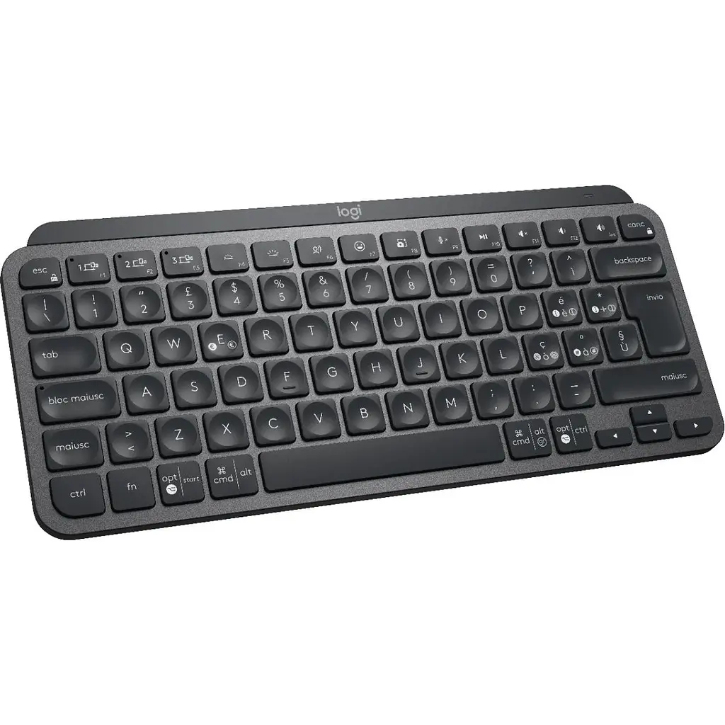 Клавіатура Logitech MX Keys Mini Wireless Illuminated Graphite UA (920-010498) [124828] - фото 2