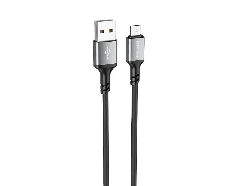 Кабель Borofone BX83 USB to microUSB 1м Black (6974443386387)