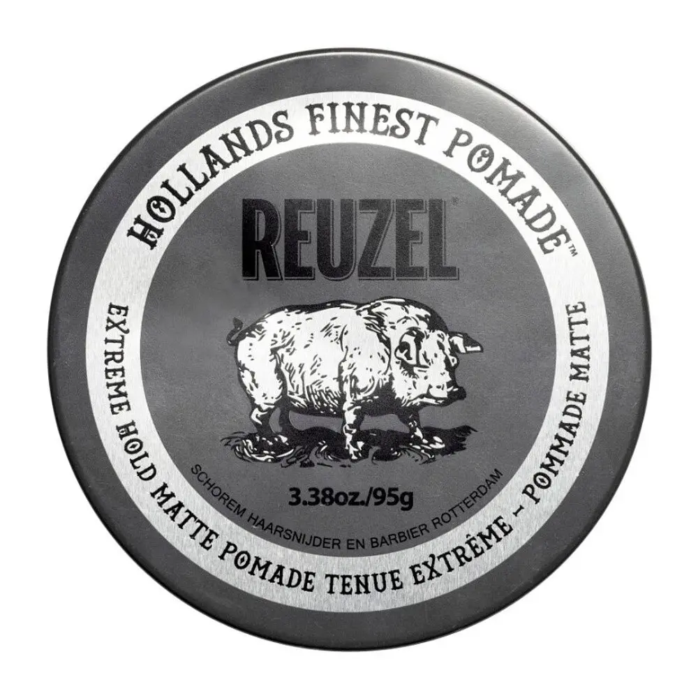 Матова помада для волосся Reuzel Extreme Hold Matte Pomade сильна фіксация 95 г - фото 2