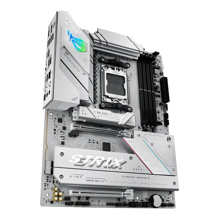 ASUS Материнська плата ROG STRIX B850-A GAMING sAM5 B850 4xDDR5 M.2 HDMI DP Wi-Fi BT ATX білий - фото 4