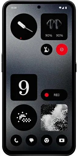 Смартфон CMF by Nothing Phone 1 8/256GB Black (Global) (MediaTek) - фото 2