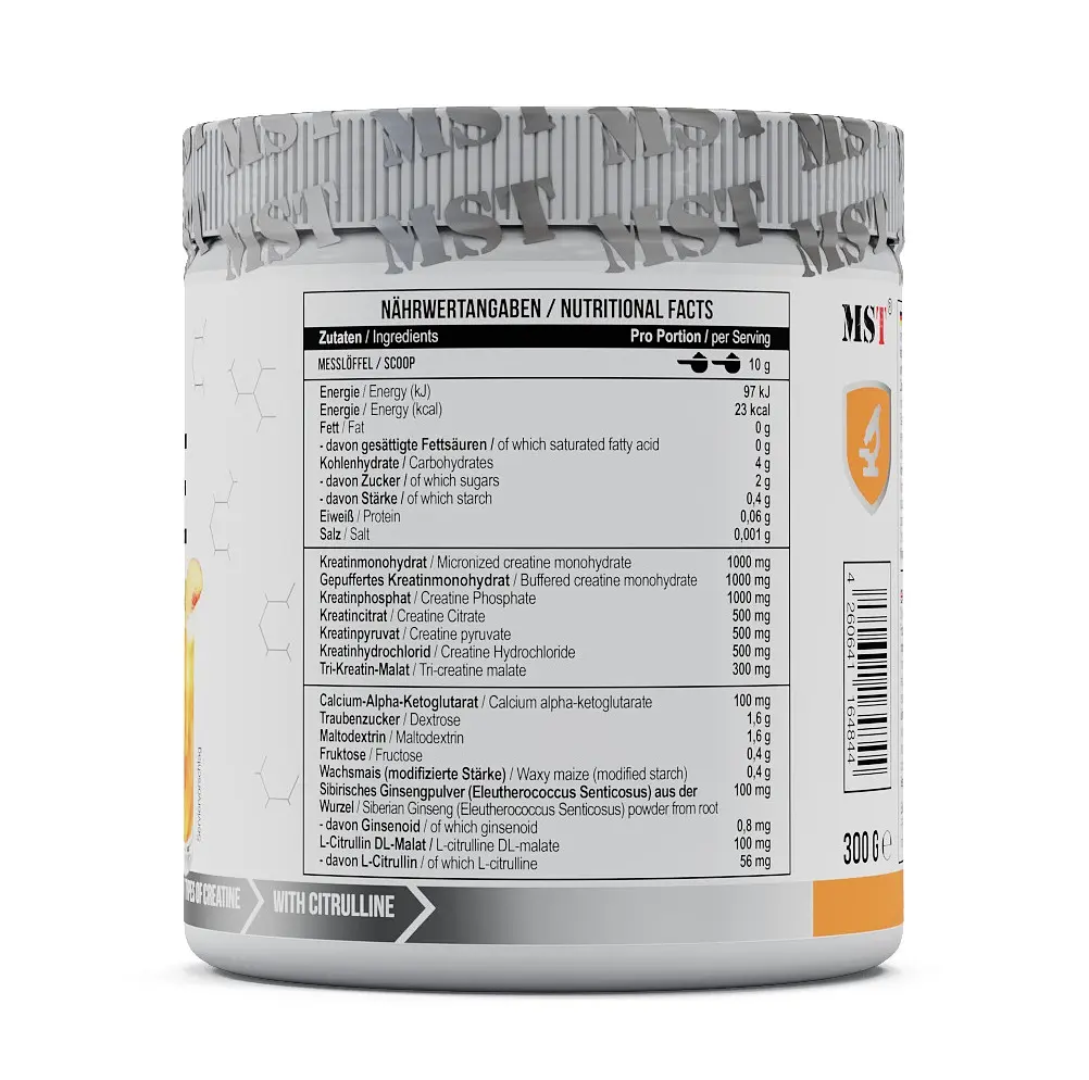 Комплекс Креатин MST Nutritionів 7в1 Creatine Kick - 300 г - фото 2