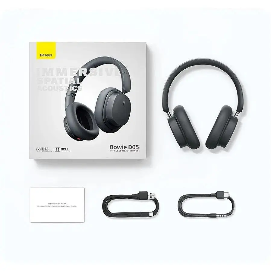 Наушники Baseus Bowie D05 полноразмерные беспроводные до 70 часов - фото 7