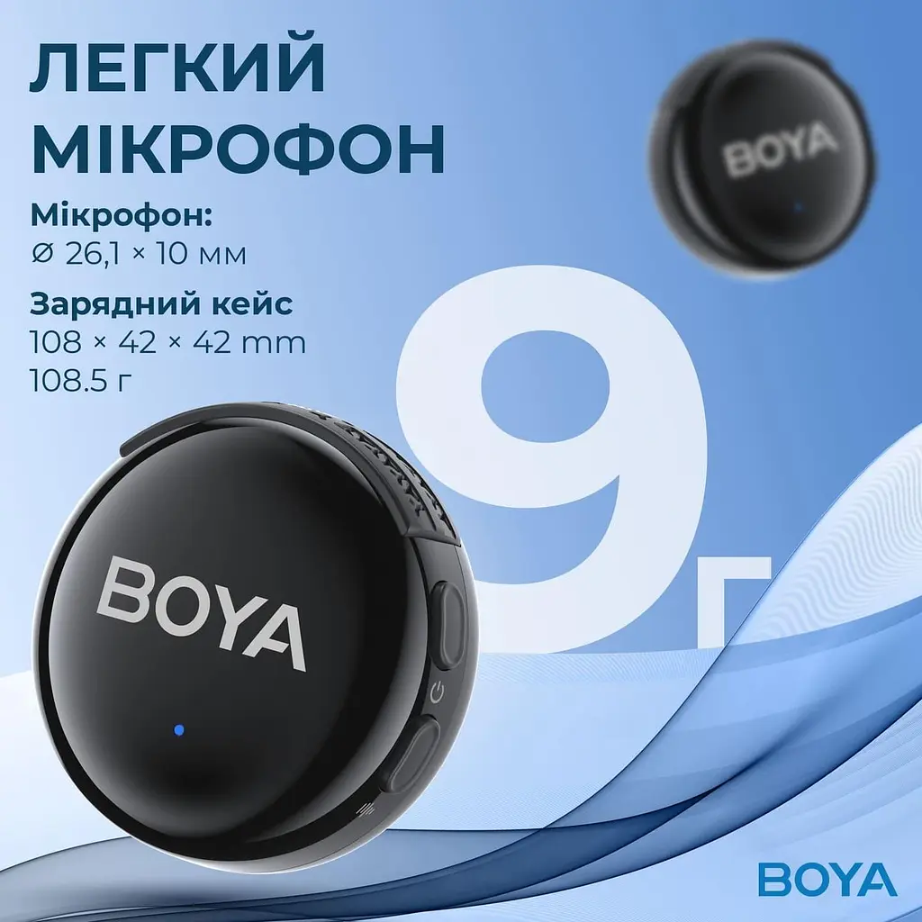 Микрофон Boya LINK 3-01 Type-C/TRS/Lightning Black (LINK 3-01) - фото 10