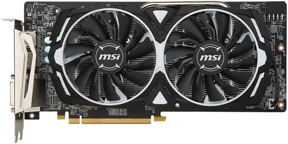 Відеокарта AMD Radeon RX 580 8GB MSI Armor (RX 580 ARMOR 8G) Б/В