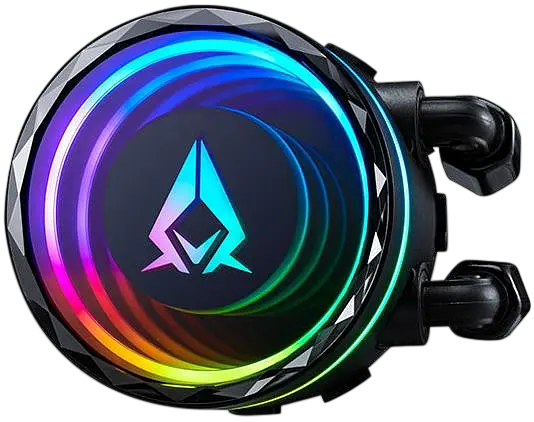 Водяне охолодження AZZA Blizzard SP 360 RGB Black (LCAZ-360R-ARGB SP) - фото 3