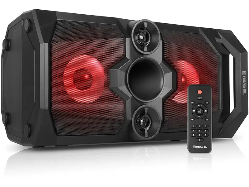 Портативна акустика REAL-EL X-771 Black (EL121600018) - фото 6