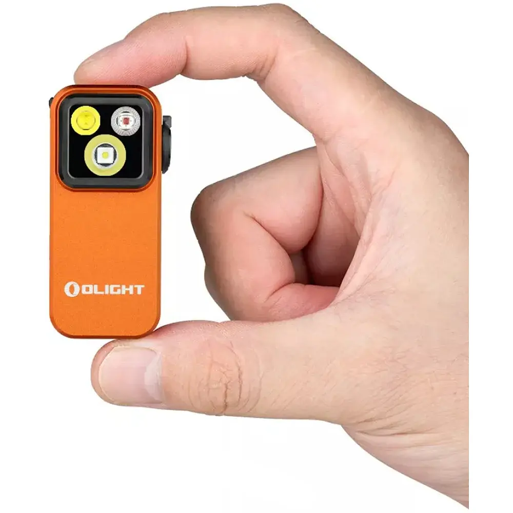 Ліхтар Olight Oclip Pro S Orange - фото 8