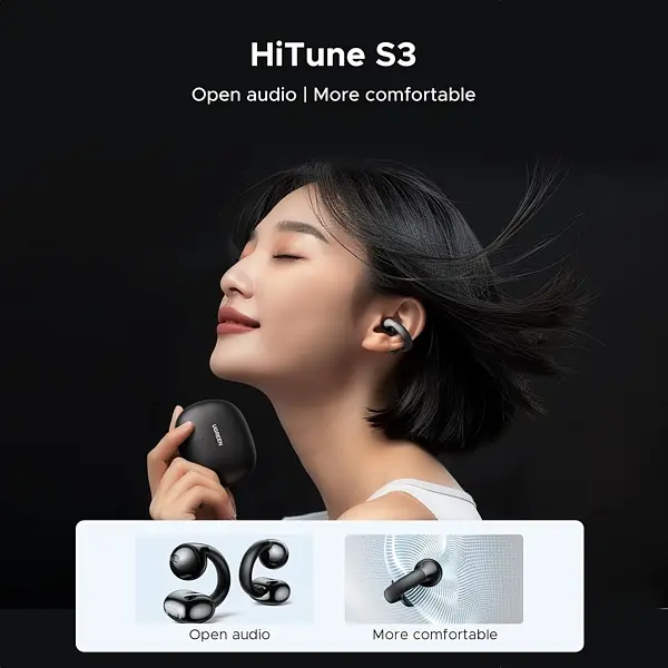 Навушники UGREEN WS209 HiTune S3 True Wireless Earbuds Black (UGR-45785) - фото 5