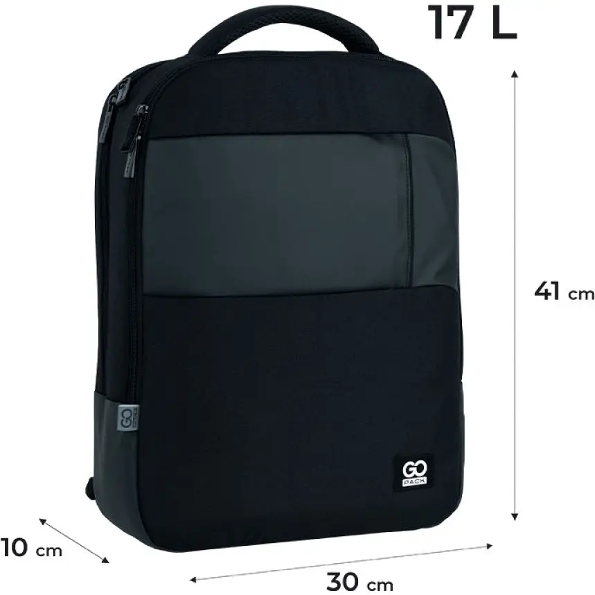 Рюкзак GoPack Education Teens 153 чорний (GO25-153L) - фото 3