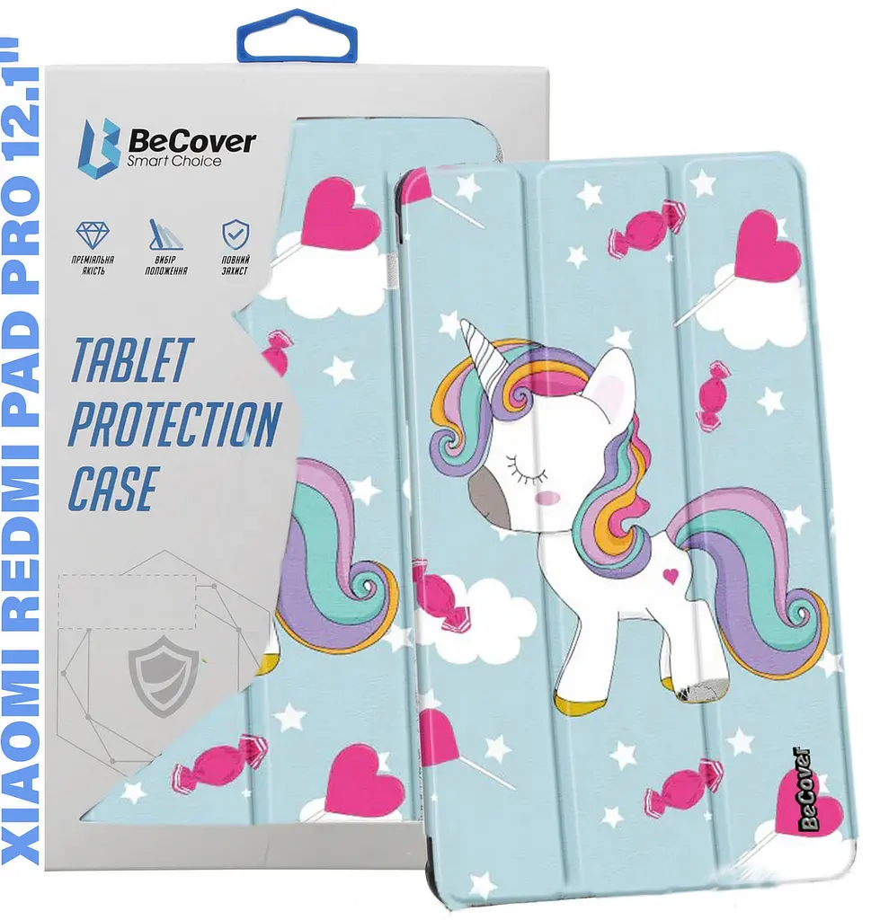 Чохол BeCover Smart Case для Xiaomi Redmi Pad Pro 12.1 Unicorn (711315) - фото 6