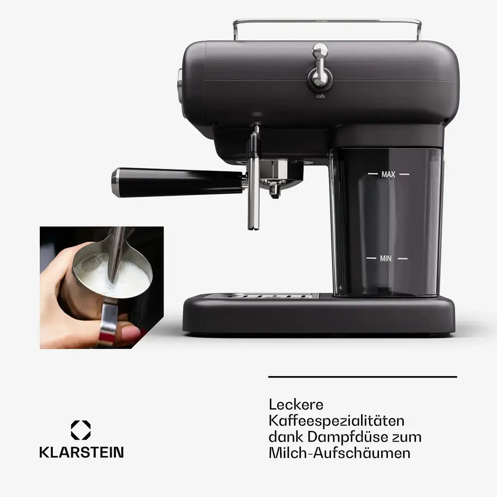 Кофеварка Klarstein Espressionata Evo 19 бар (10045424) - фото 3
