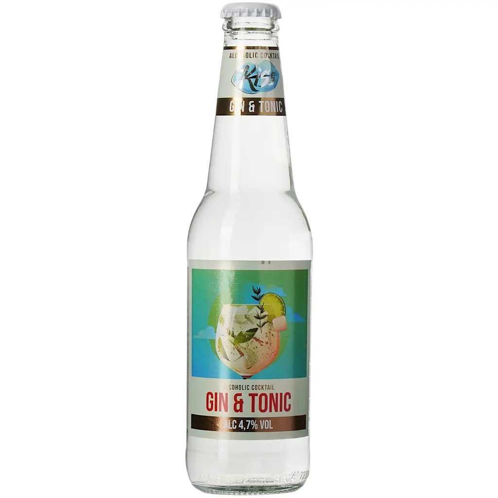 Коктейль Kiss Gin & Tonic 0.33 л