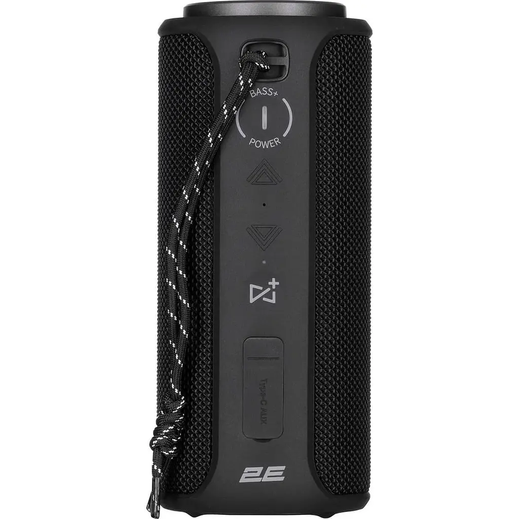 Портативна акустика 2E SoundXTube2 TWS Black (2E-BSSXT2WBK) - фото 2