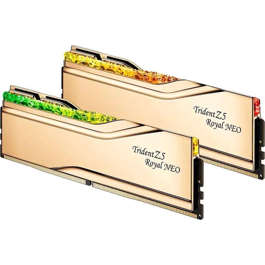 Модуль пам'яті G.Skill DDR5 64GB (2x32) Trident Z5 Royal Neo 6000Mhz AMD EXPO (F5-6000J2636H32GX2-TR5NG) - фото 2