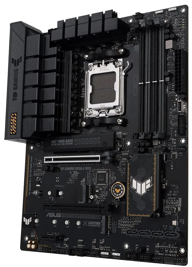 Материнська плата ASUS TUF GAMING B650-E WIFI (TUF GAMING B650-E WIFI) (Socket AM5, AMD B650, ATX) - фото 2