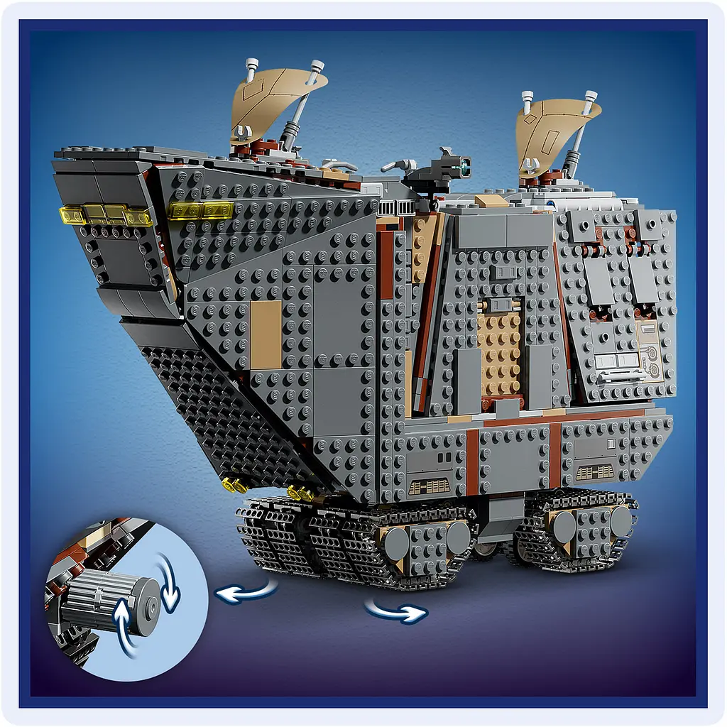 Конструктор LEGO Star Wars Піщаний всюдихід Offworld і мадхорн 1683 ел. (75453) - фото 11