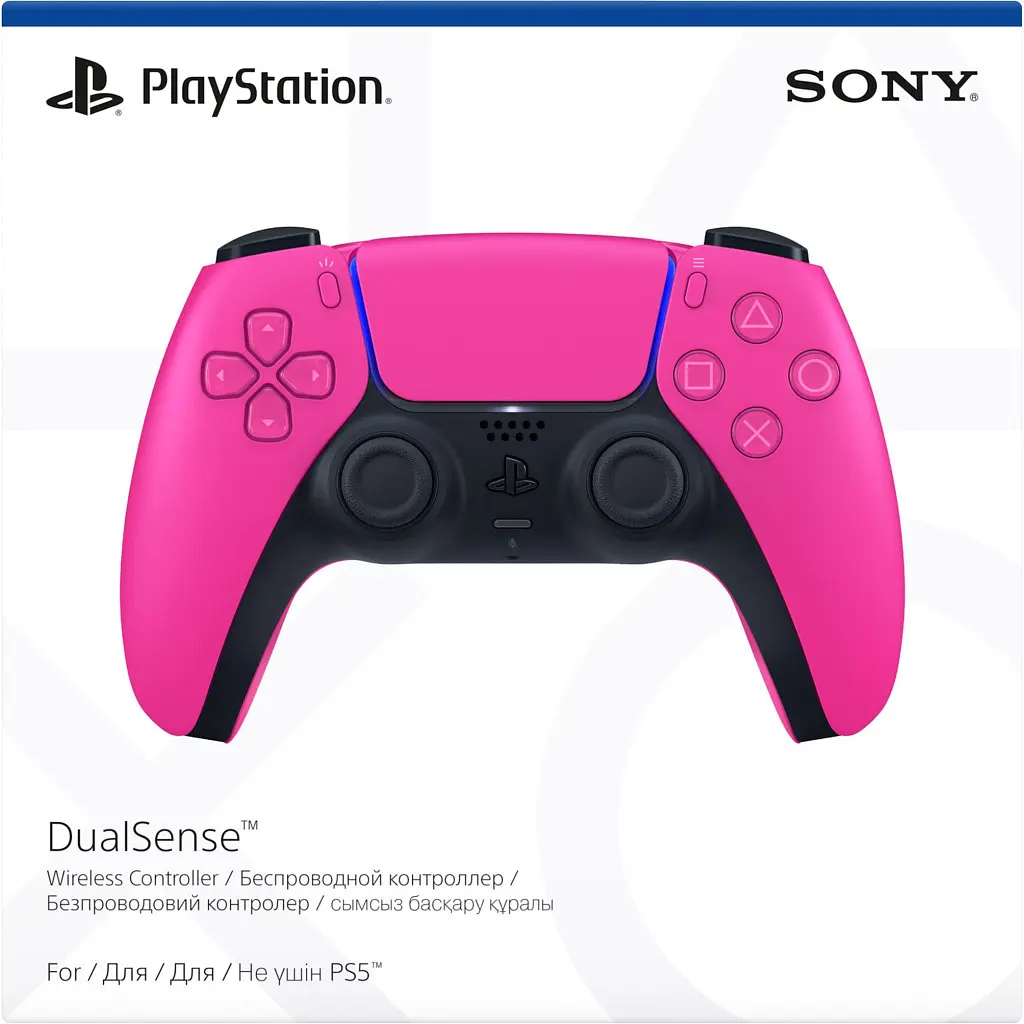 Геймпад Sony Playstation DualSense Bluetooth PS5 Nova Pink (9728795) - фото 6
